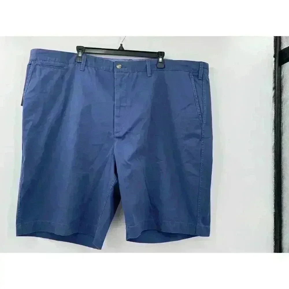 Polo Ralph‎ Lauren Men's Classic Fit 8" Chino Shorts Navy Blue Casual Sz 48B NWT